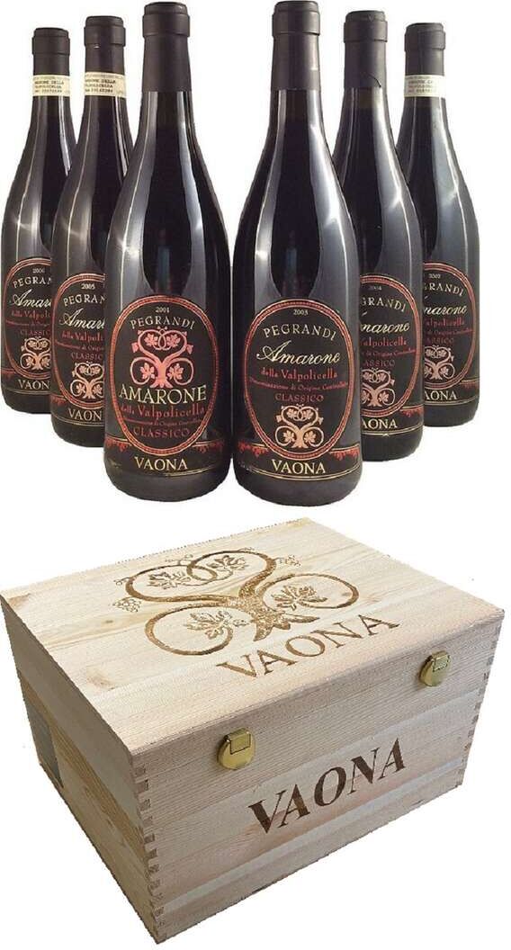 Vaona Odino Verticale amarone della valpolicella classico "pegrandi" 2012-13-15-16-17-18 in