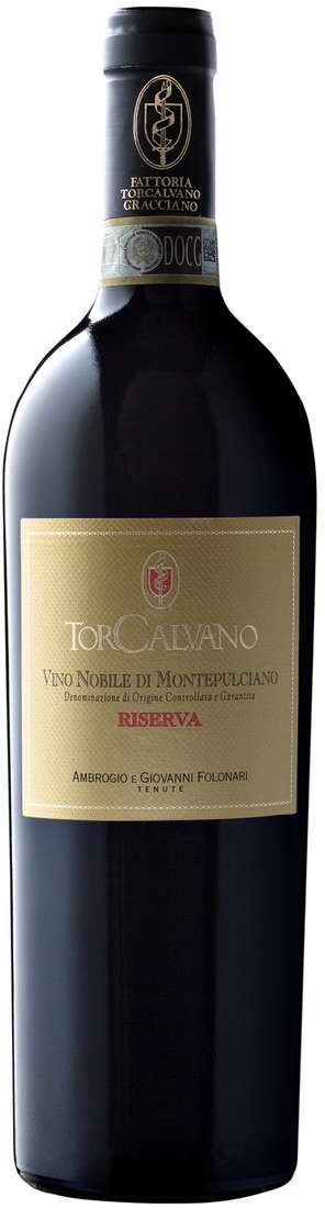 FOLONARI Vino nobile di montepulciano riserva docg fattoria tor calvano gracciano