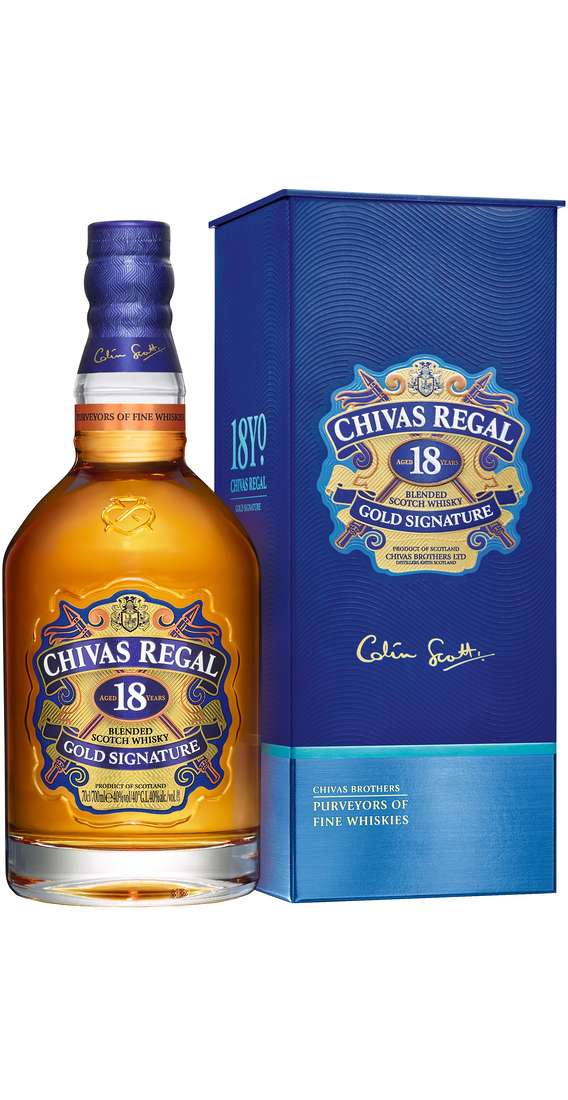 CHIVAS Whisky regal aged 18 years astucciato