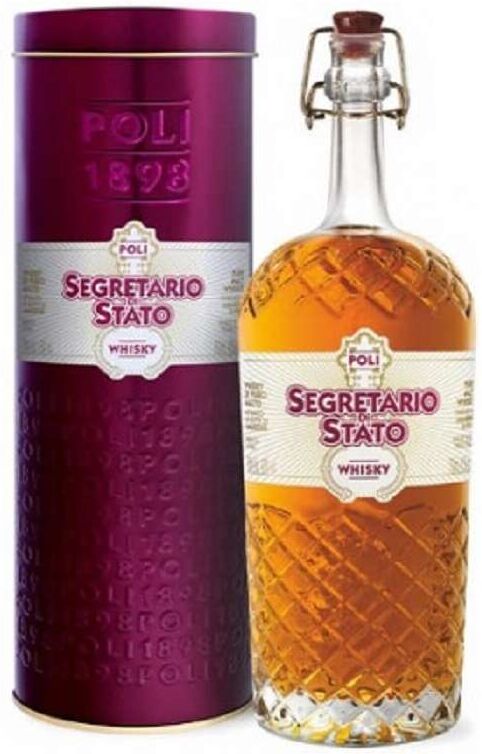 Poli Whisky segretario di stato astucciato