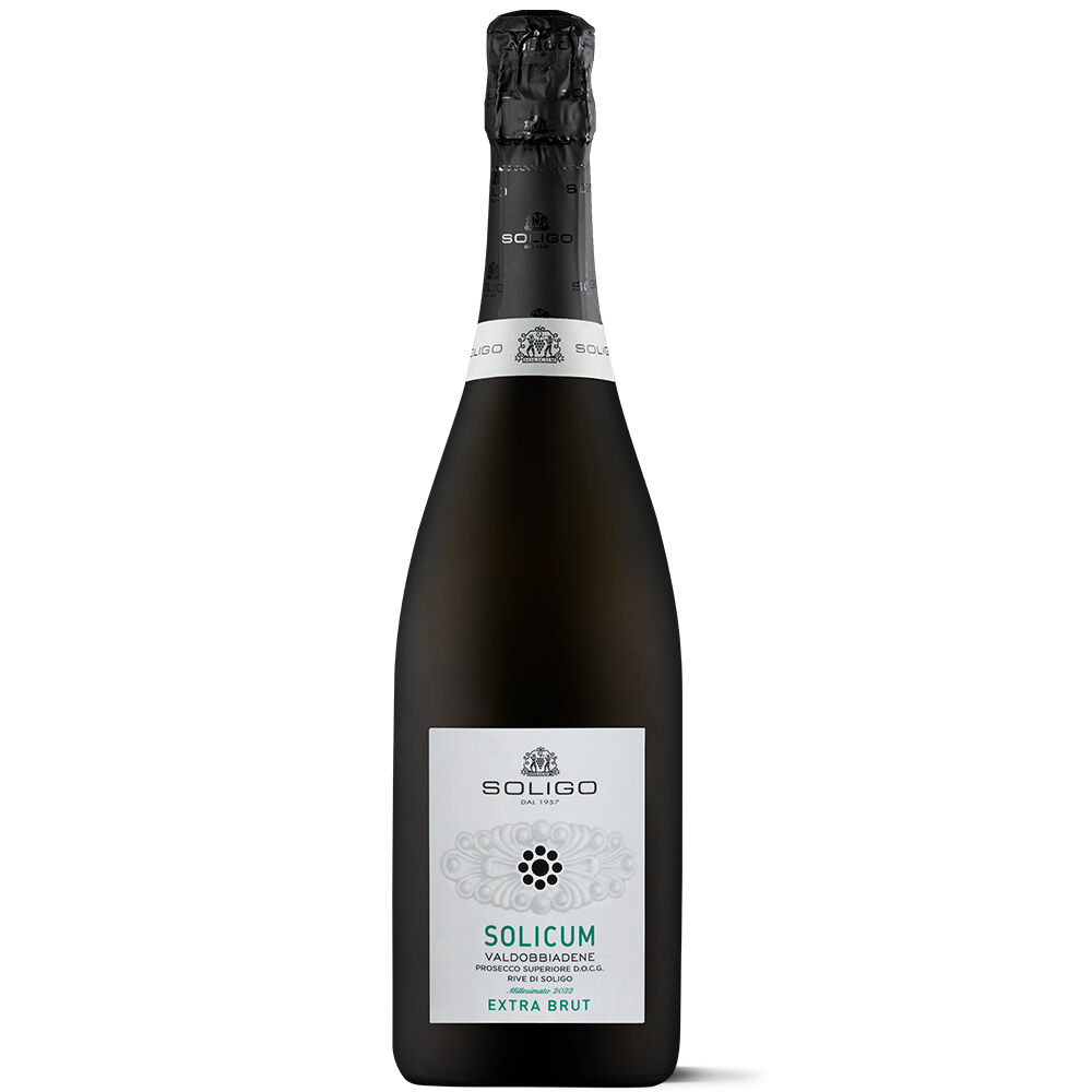 Soligo 'SOLICUM' Rive di Millesimato Valdobbiadene Prosecco Superiore DOCG Extra Brut