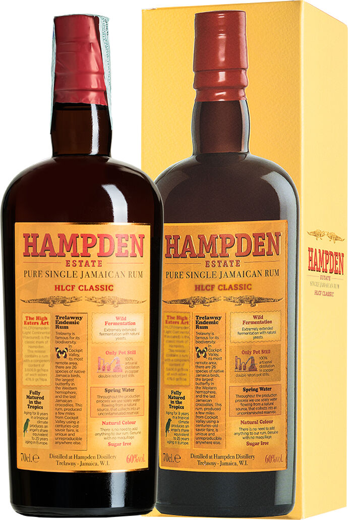 Laciviltadelbere Rum Pure Single Jamaica "HLCF Classic" Overproof 60°- Hampden