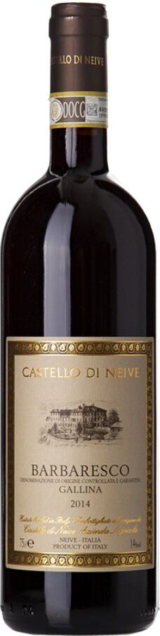 Laciviltadelbere Barberesco DOCG "Gallina" 2019 Castello di Neive