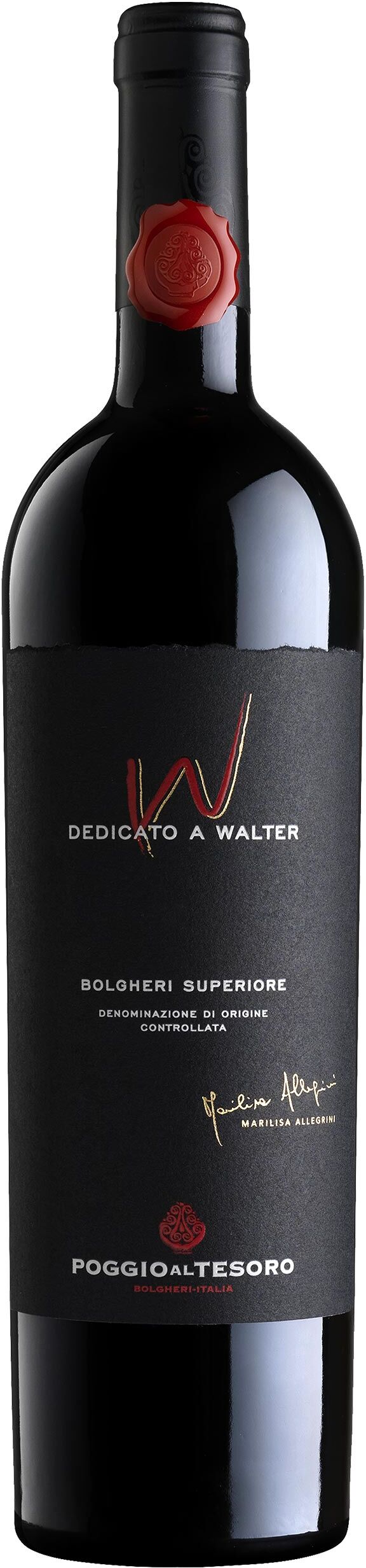 Laciviltadelbere Bolgheri Superiore DOC "Dedicato a Walter" 2019 Poggio al Tesoro