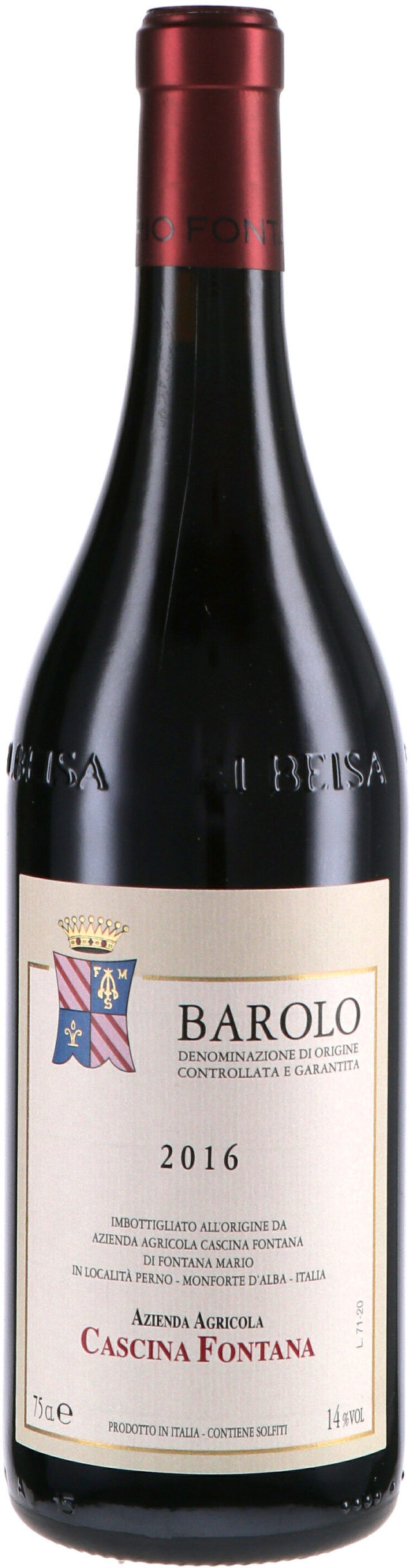 Laciviltadelbere Barolo DOCG 2019 Magnum Cascina Fontana