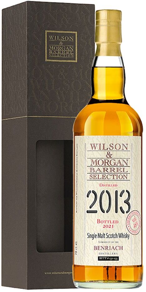 Laciviltadelbere Whisky Single Malt "Benriach" 2013 Wilson & Morgan