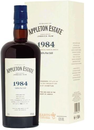 Laciviltadelbere Jamaica Rum 1984 37 years Old Appleton Estate Hearts Collection