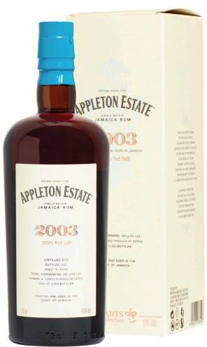 Laciviltadelbere Jamaica Rum 2003 18 years Old Appleton Estate Hearts Collection