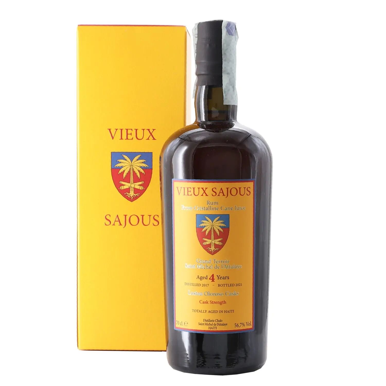Laciviltadelbere Rum Agricolo 4 Y.O "Vieux Sajous " Cask Strength Lustau Oloroso Vaval & Casimir