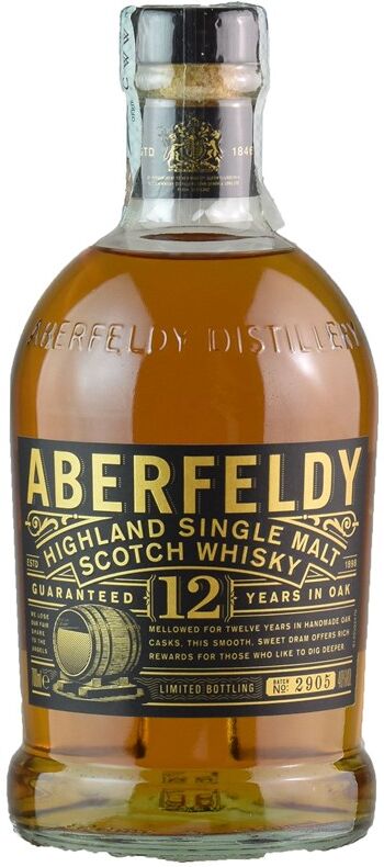 Aberfeldy Distillery Aberfeldy Single Malt Scotch Whisky 12 Anni