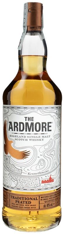 Ardmore Traditional Peated Single Malt Scotch Whisky 1L