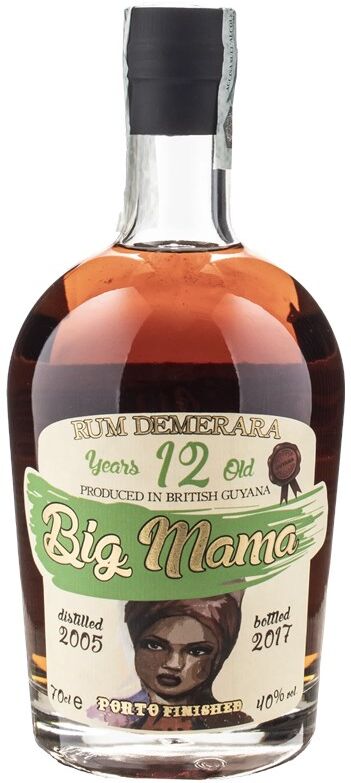 Big Mama Rum Demerara Porto Finished 12 Anni