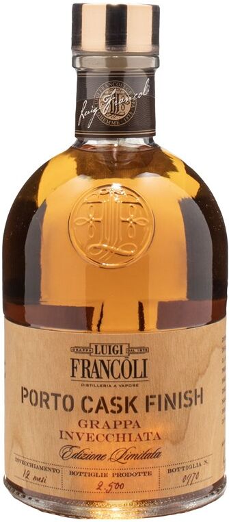 CasaFrancoli Luigi Francoli Grappa Invecchiata Porto Cask Finish Edizione Limitata 0.5L