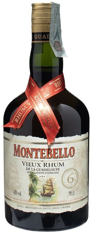 Montebello Vieux Rhum Guadalupe 6 Anni