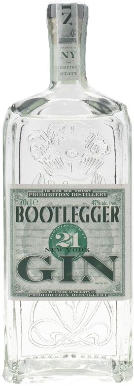 Prohibition Distillery Bootlegger 21 Gin New York