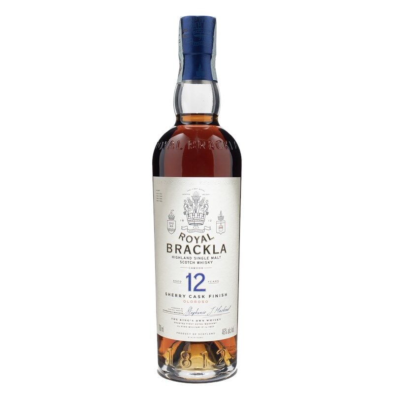 Royal Brackla Higlland Single Malt Scotch Whisky 12 Anni Sherry Cash Finish Oloroso
