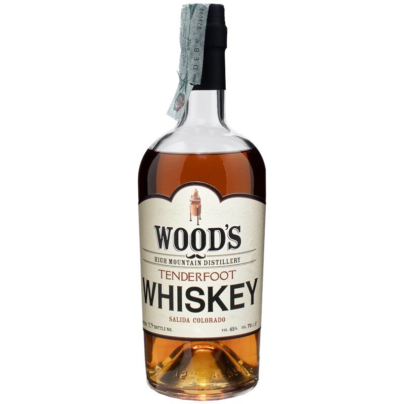 Wood's High Mountain Wood's Tenderfoot Whiskey