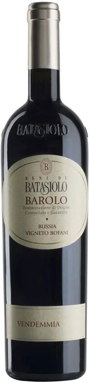 Beni di Batasiolo Batasiolo Barolo Bussia Bofani 2016