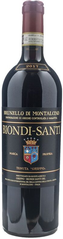 Biondi Santi Brunello di Montalcino Greppo 2017