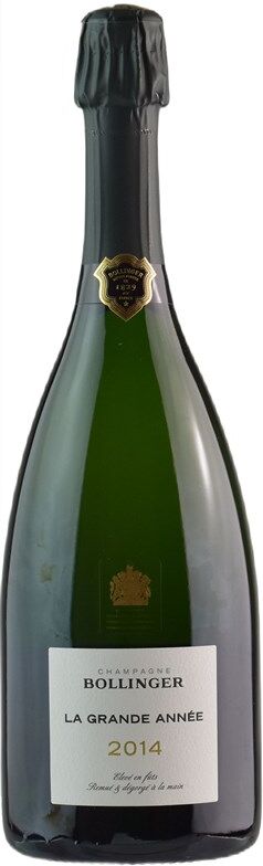 Bollinger Champagne La Grande Année Brut 2014