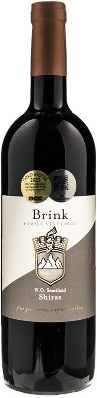 Pulpit Rock Winery Brink Family Shiraz 2020