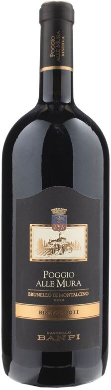 Banfi Castello  Brunello di Montalcino Poggio alle Mura Riserva Magnum 2011