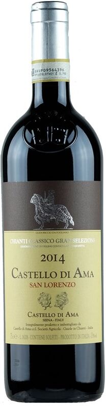 Castello di Ama Chianti Classico Gran Selezione San Lorenzo 2014