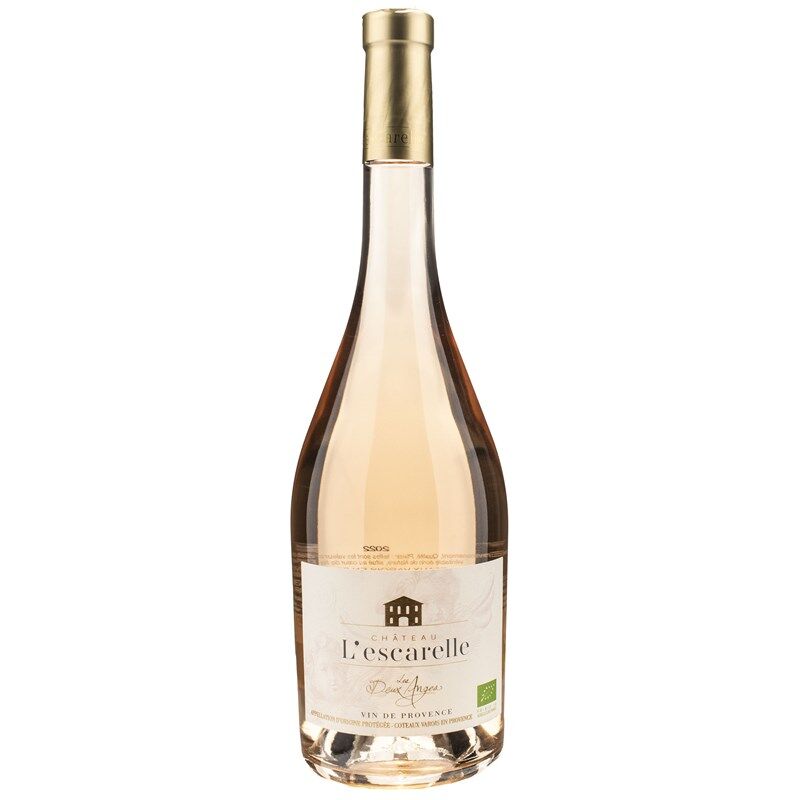 Chateau de l'Escarelle Coteaux de Provence Rosé Les Deux Anges Bio 2022