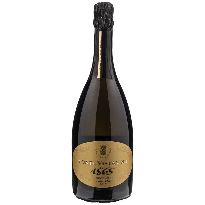 Conte Vistarino 1865 Oltrepò Pavese Metodo Classico Pinot Nero Dosaggio Zero 2016