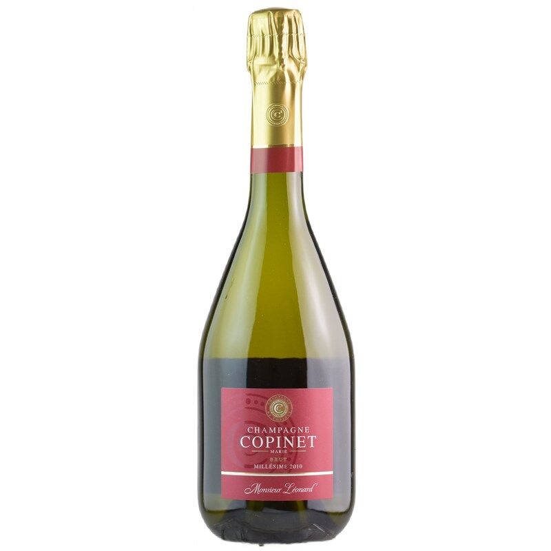 Copinet Champagne Blanc de Blancs Monsieur Leonard Brut Millesime 2010