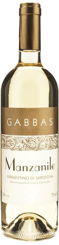 Giuseppe Gabbas Gabbas Vermentino di Sardegna Manzanile 2022