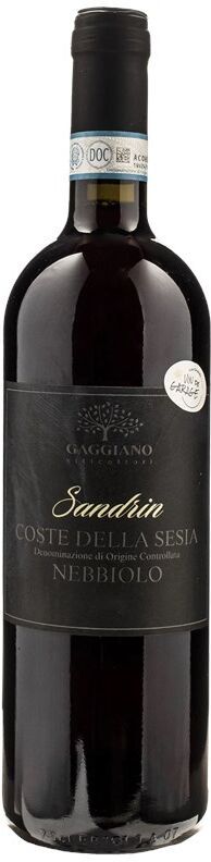 Gaggiano Nebbiolo Coste della Sesia Sandrin 2022