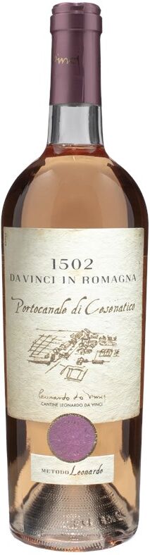 Cantine Leonardo da Vinci Leonardo da Vinci 1502 Sangiovese Portocanale Cesenatico Rosato 2022