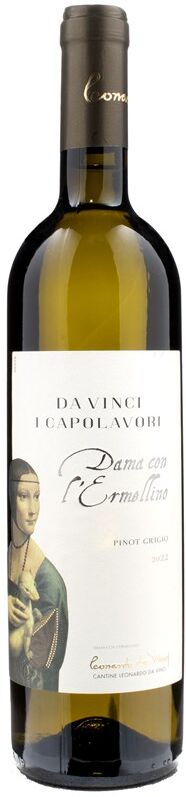 Cantine Leonardo da Vinci Leonardo da Vinci Capolavori Pinot Grigio Dama Ermellino 2022