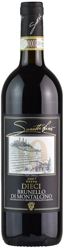 Sassetti Livio Pertimali Pertimali Sassetti Brunello di Montalcino Dieci 2007