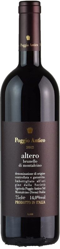 Poggio Antico Brunello di Montalcino Altero 2012