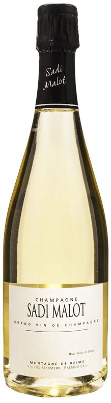 Sadi Malot Champagne Blanc de Blancs Premier Cru Vintage Millesimé Brut 2014