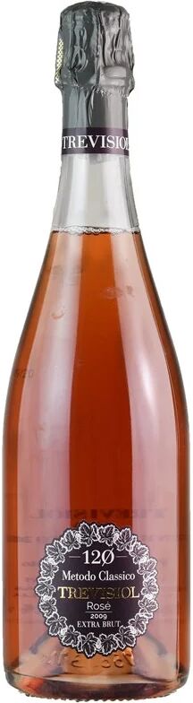 Trevisiol 120 Metodo Classico Rosé Extra Brut 2009