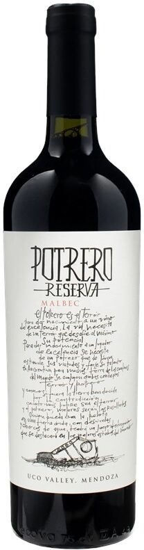 Vinos de Potrero Malbec Reserva 2021