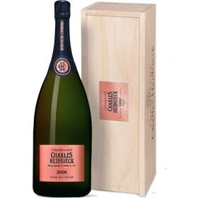 Charles Heidsieck Champagne Rosé Millésimé Jeroboam Cassa Legno 2006