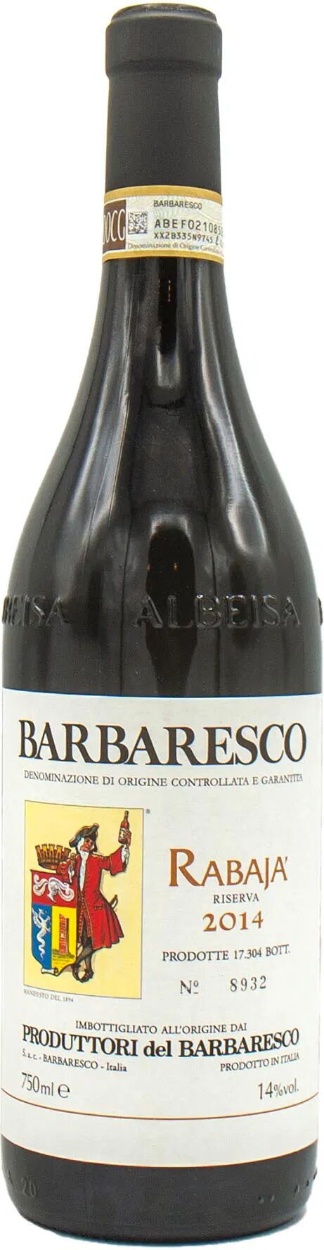 Barbaresco Produttori Del Barbaresco Rabaja' Riserva 2019