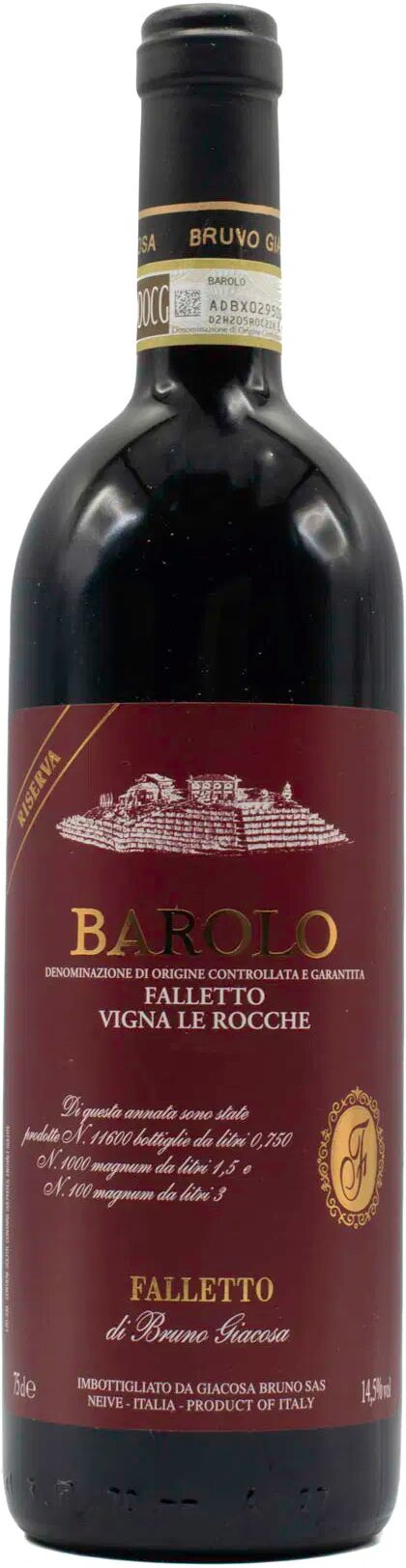 Bruno Giacosa Barolo Giacosa 'Falletto' Vigna Le Rocche Riserva 2017