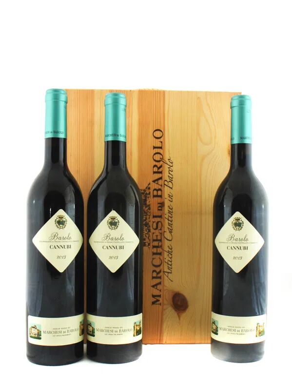 Confezione Legno 3 Barolo Marchesi Di Barolo