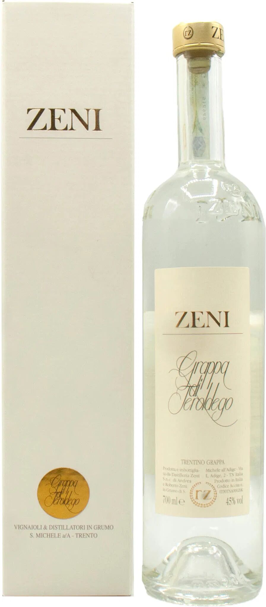 Distilleria Zeni Grappa Zeni Teroldego