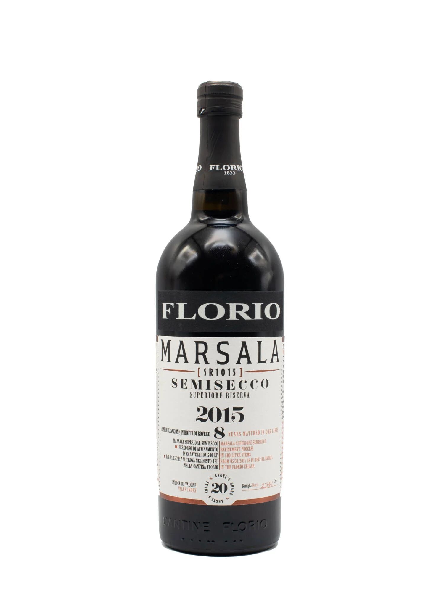 Marsala Florio Superiore Riserva Semisecco 2015