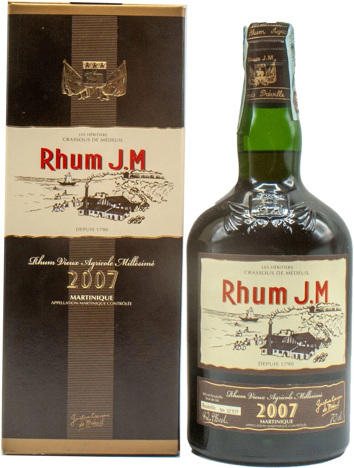 J.m Distillerie Rum Agricole J.m Vieux 2011