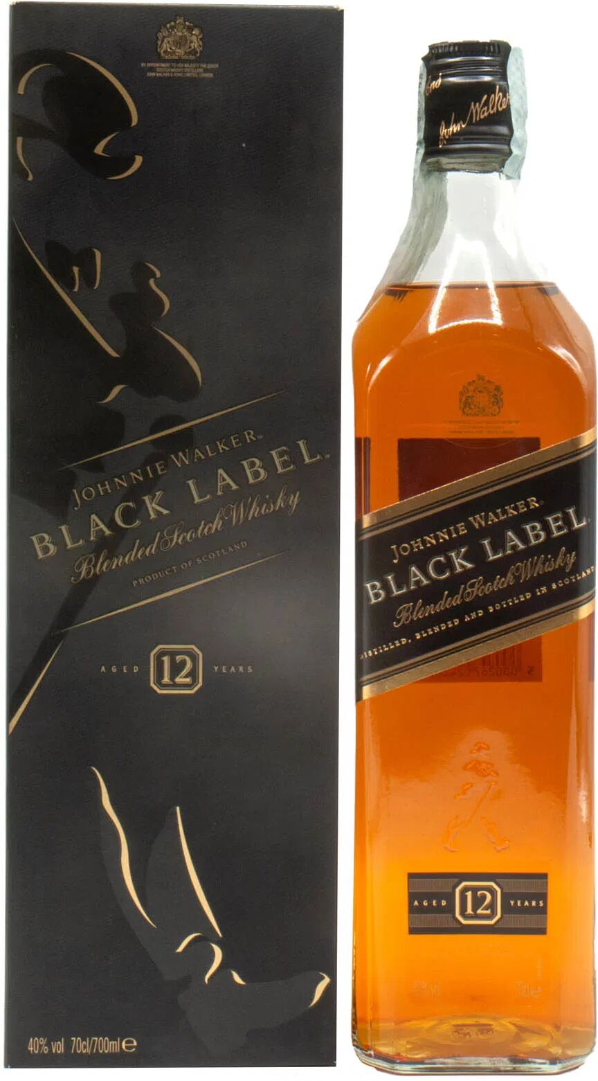 Whisky Johnnie Walker Black Label Litro