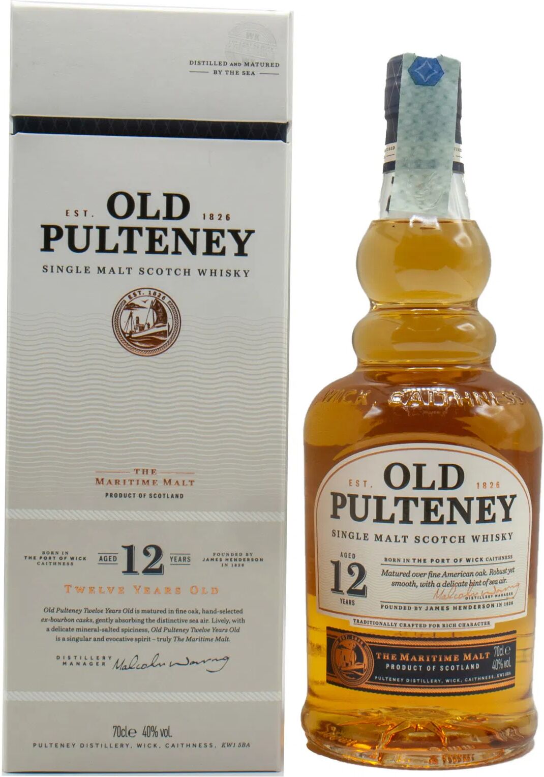 Pulteney Ditillery Co Ltd Whisky Old Pultney 12y