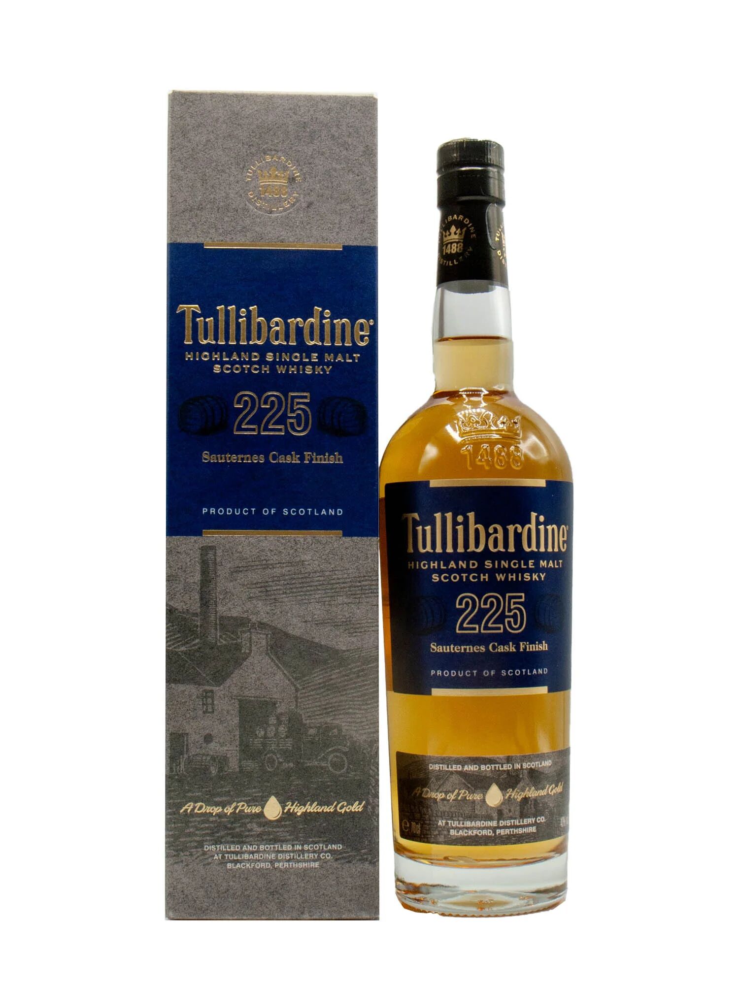 Tullibardine Distillery Whisky Tullibardine 225 Sauternes Finish
