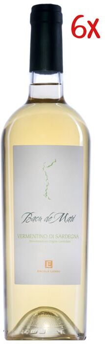 Vigneti Lenzu 6 bottiglie Bacu de Mari - Vermentino di Sardegna DOC 2023 (6 x75 cl.)